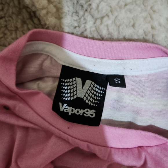 (Vapor95) Macintosh Plus Floral Shoppe All-Over Print Tee, Size Small - Picture 4 of 4